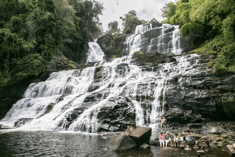 Cachoeira da Pancada Grande em Ituberá na Bahia