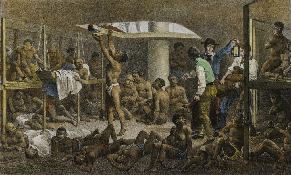 Navio negreiro - Johann Moritz Rugendas 1830 Navio negreiro - Johann Moritz Rugendas 1830