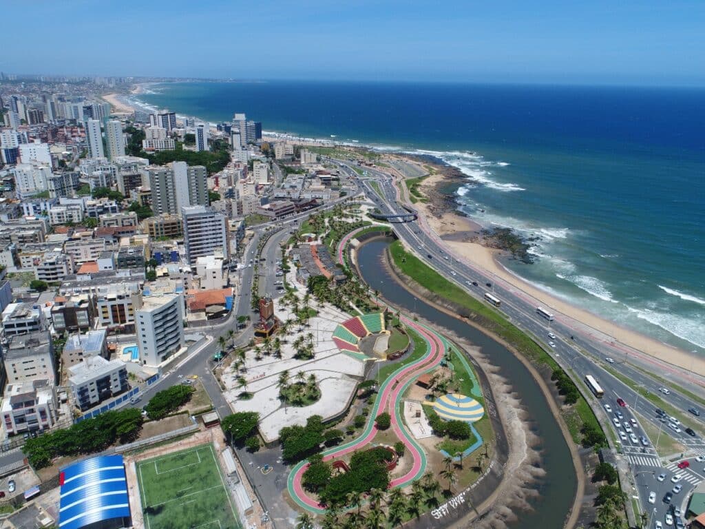 Parque Costa Azul em Salvador BA