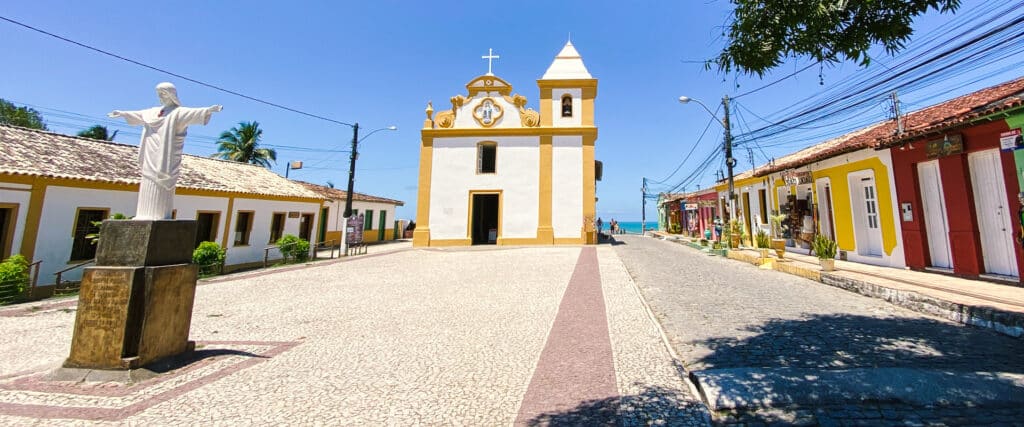 Igreja de Nossa Senhora d’Ajuda em Arraial d'Ajuda Igreja de Nossa Senhora d’Ajuda em Arraial d'Ajuda