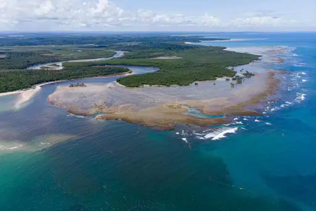 Praia do Tassimirim em Ilha de Boipeba