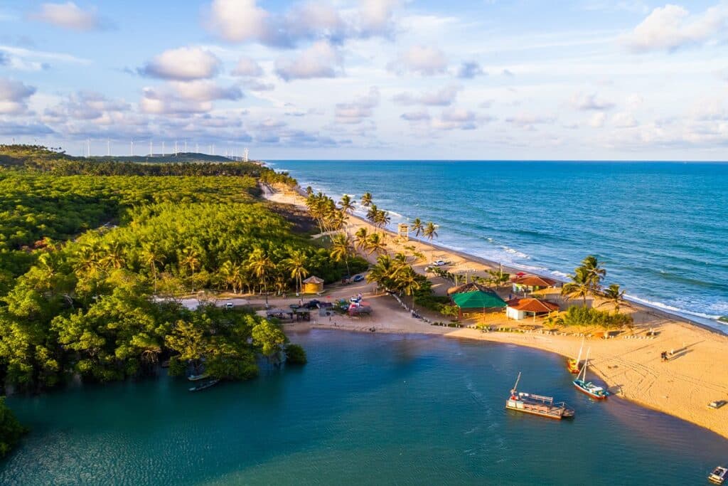 Barra de Camaratuba na Paraíba Barra de Camaratuba na Paraíba