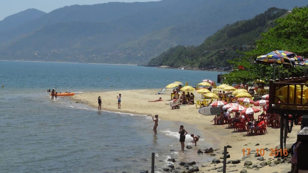 Praia da Pedra Miúda em Ilhabela Praia da Pedra Miúda em Ilhabela
