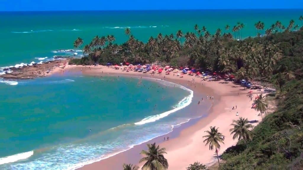 Praia de Coqueirinho na Paraíba Praia de Coqueirinho na Paraíba