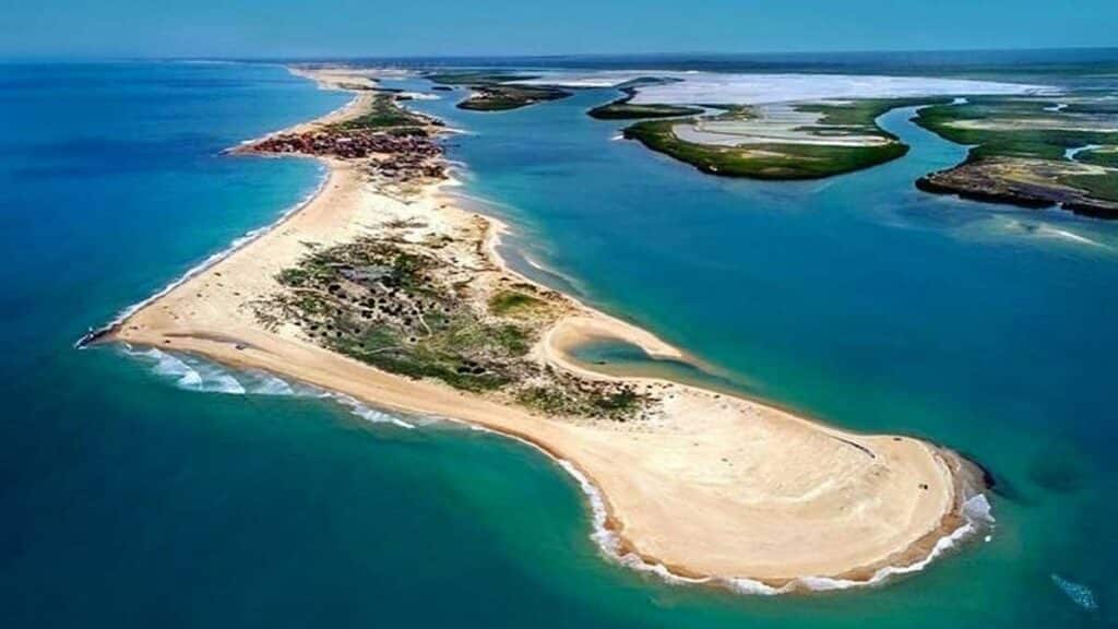 Praia de Galinhos no Rio Grande do Norte Praia de Galinhos no Rio Grande do Norte