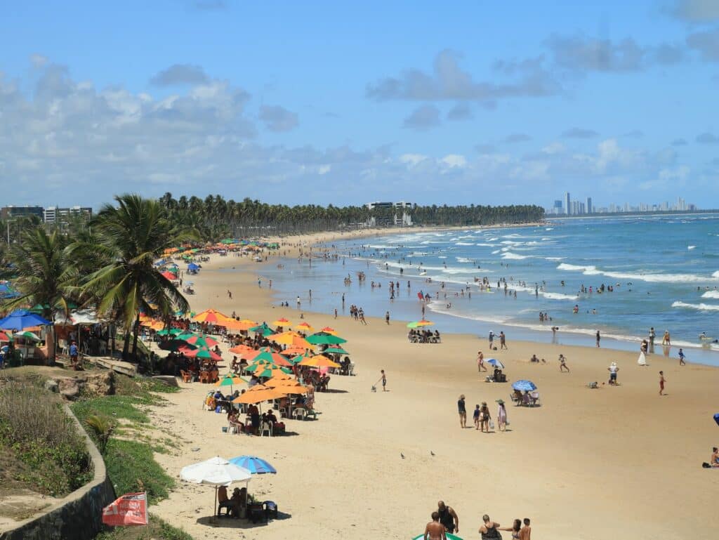 Praia de Itapuama em Cabo de Santo Agostinho Praia de Itapuama em Cabo de Santo Agostinho