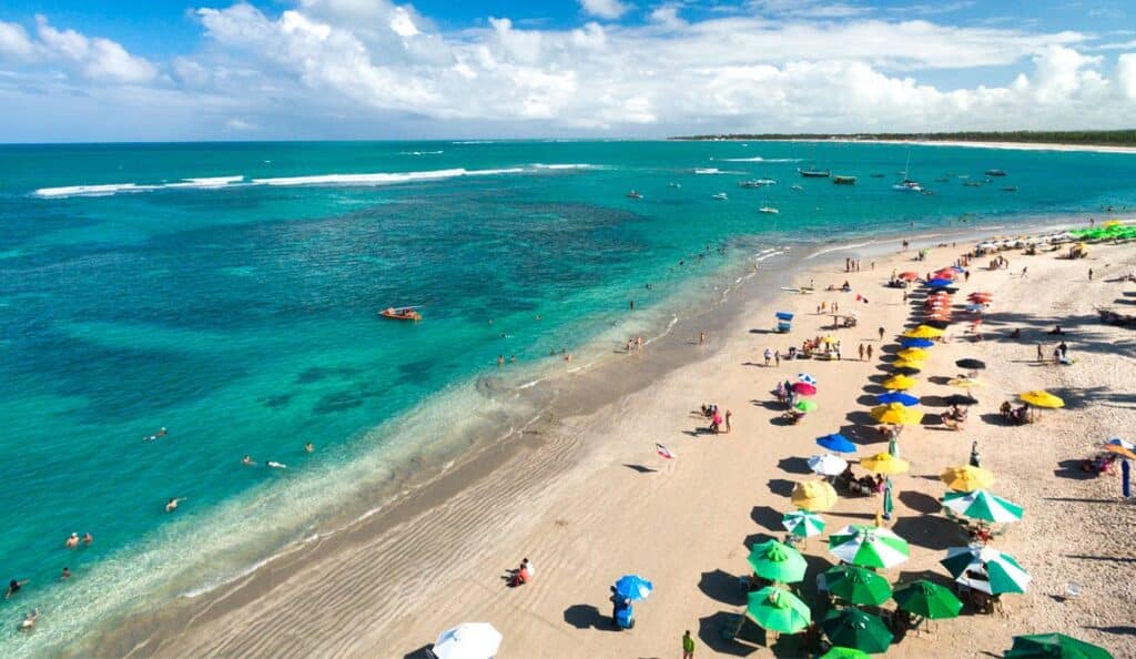 Praia de Maracaípe em Porto de Galinhas PE Praia de Maracaípe em Porto de Galinhas PE