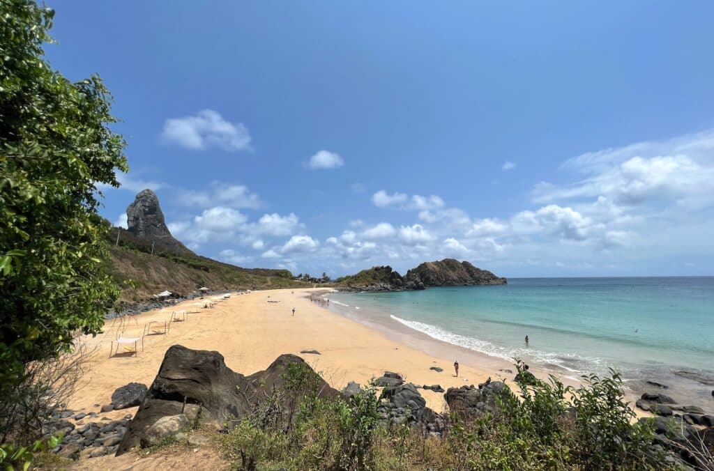 Praia do Meio em Fernando de Noronha Praia do Meio em Fernando de Noronha