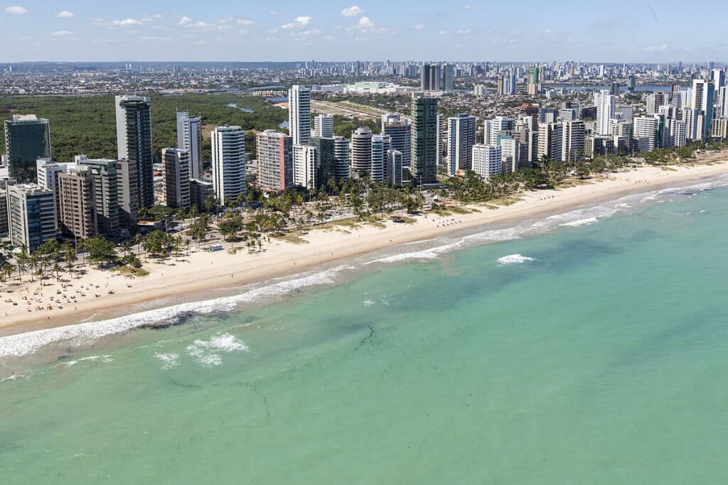 Praia do Pina em Recife PE Praia do Pina em Recife PE
