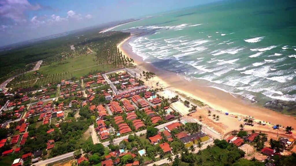 Praia de Itapuama em Cabo de Santo Agostinho PE Praia de Itapuama em Cabo de Santo Agostinho PE