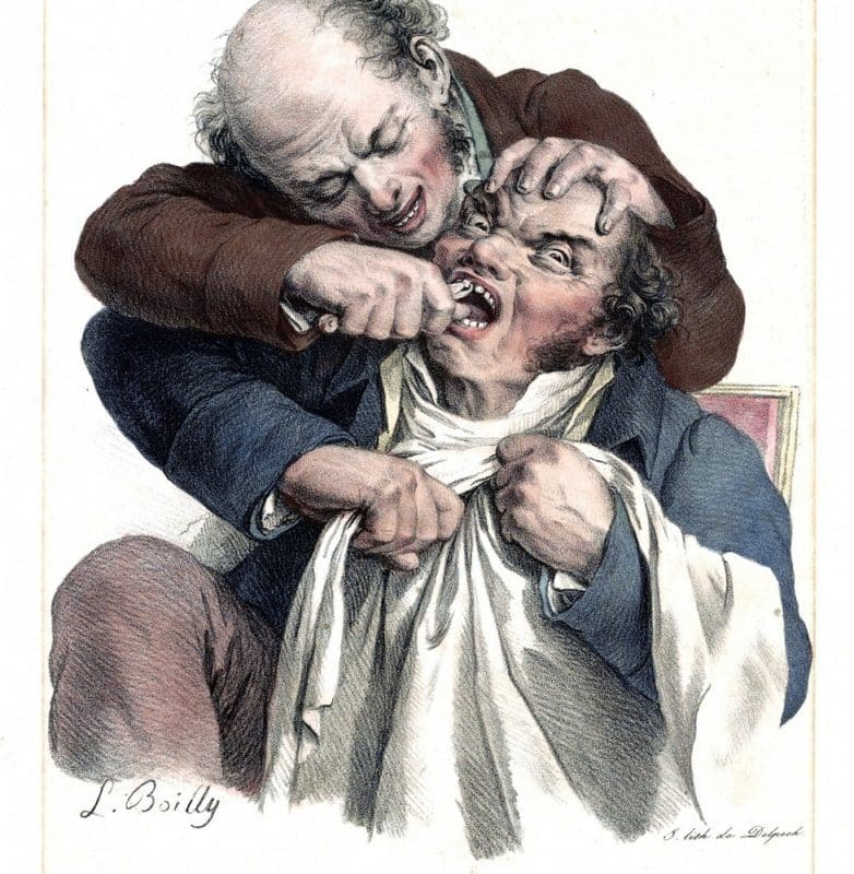 Cuidados dentários do século XVIII Cuidados dentários do século XVIII