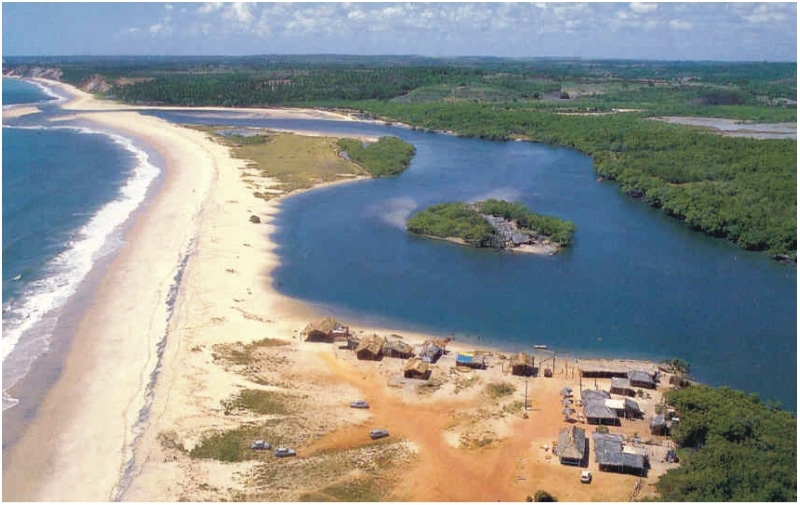 Praia Barra do Gramame em Conde PB Praia Barra do Gramame em Conde PB