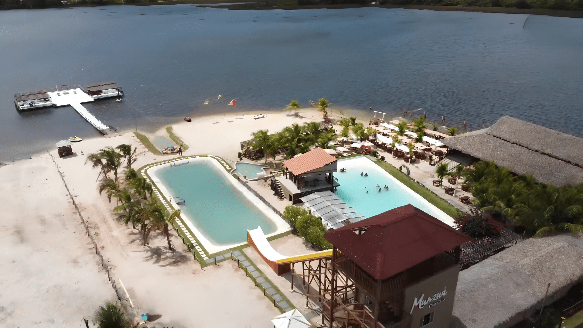 Munzuá Pier Club em Jijoca de Jericoacoara no Ceará Munzuá Pier Club em Jijoca de Jericoacoara no Ceará