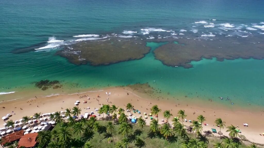 Praia Taipu de Fora em Barra Grande BA Praia Taipu de Fora em Barra Grande BA