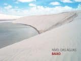 Nível das baixo àguas das Lagoas no Parque Nacional dos Lençóis Maranhenses Nível das baixo àguas das Lagoas no Parque Nacional dos Lençóis Maranhenses