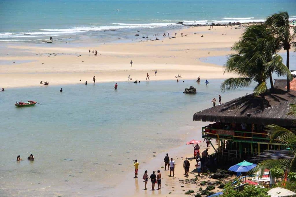 Praia do Centro em Pipa Praia do Centro em Pipa