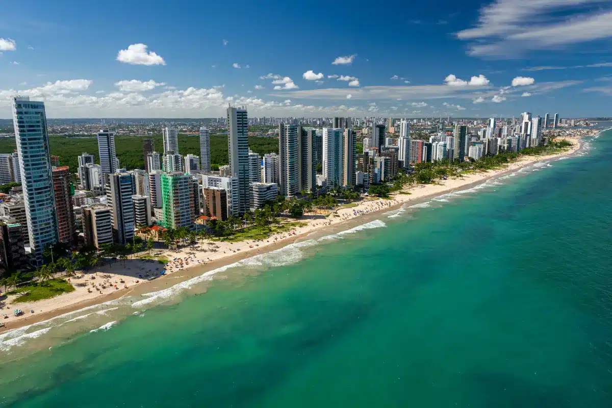 Praia de Boa Viagem em Recife Praia de Boa Viagem em Recife