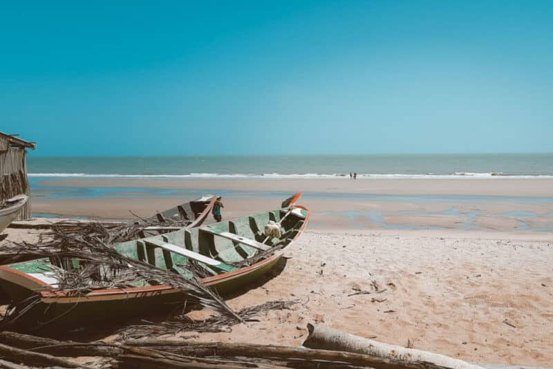 Praia do Arrombado em Luís Correia PI Praia do Arrombado em Luís Correia PI
