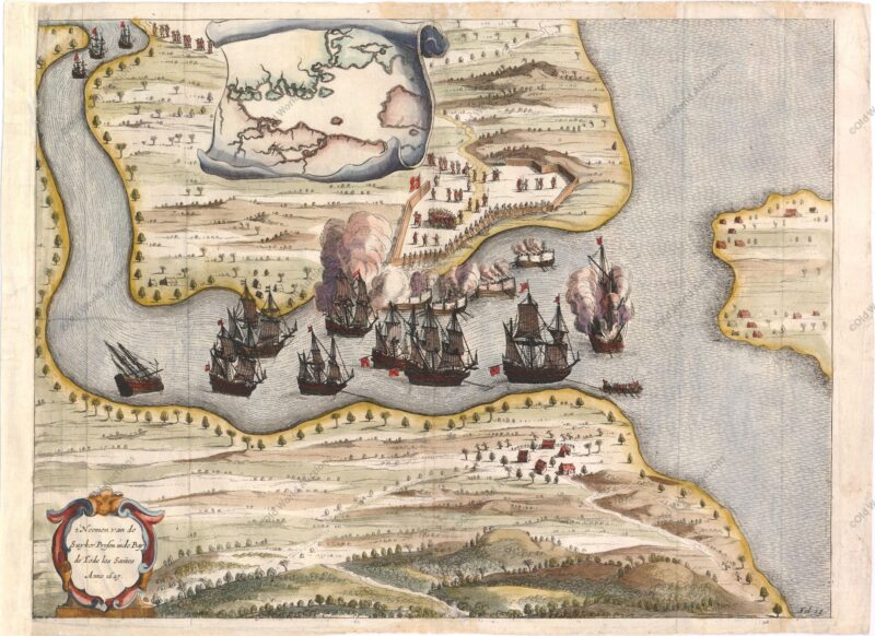 T' Neemen van de Suyker Prysen in de Bay de Tode los Santos Anno 1627", Leti, Gregorio T' Neemen van de Suyker Prysen in de Bay de Tode los Santos Anno 1627", Leti, Gregorio