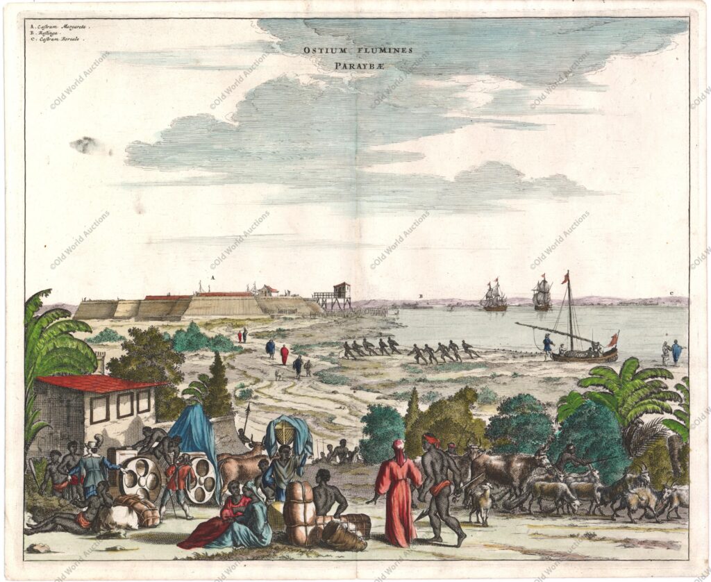 Entrada do rio Paraíba no Brasil em 1671 Entrada do rio Paraíba no Brasil em 1671