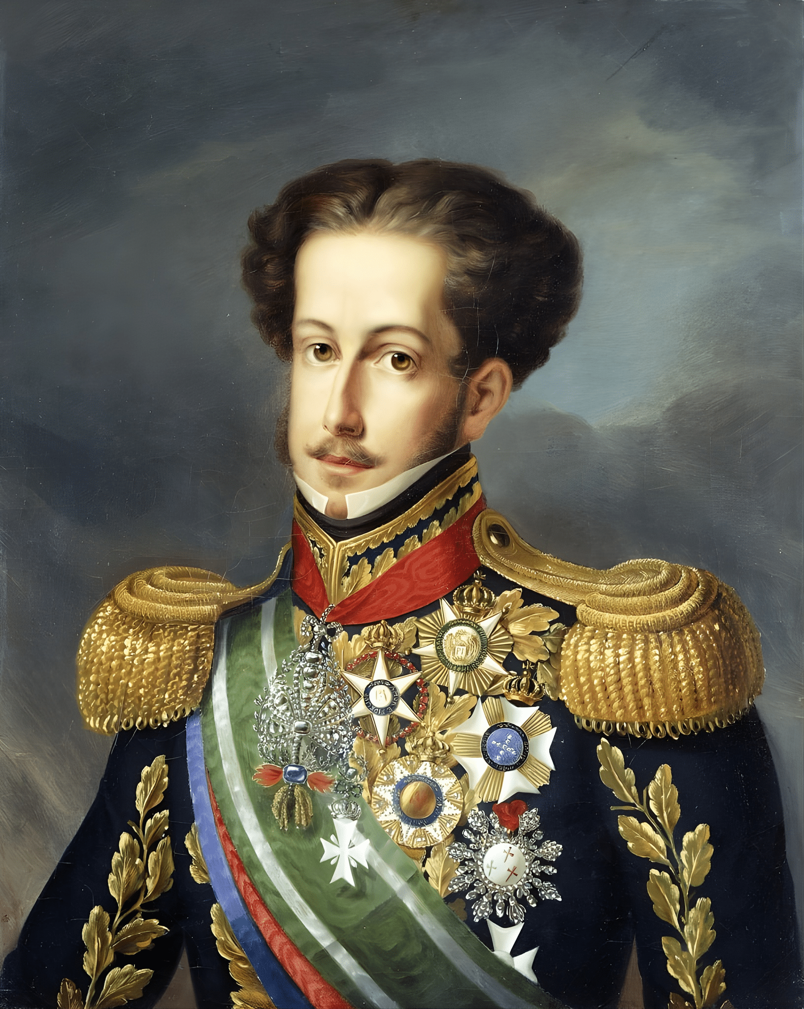 Jean-Baptiste Debret - Dom Pedro I, Imperador do Brasil, 1816 Jean-Baptiste Debret - Dom Pedro I, Imperador do Brasil, 1816