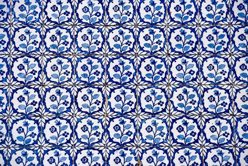 Azulejo Colonial de Fachada no Centro Histórico de São Luís do Maranhão. Azulejo Colonial de Fachada no Centro Histórico de São Luís do Maranhão