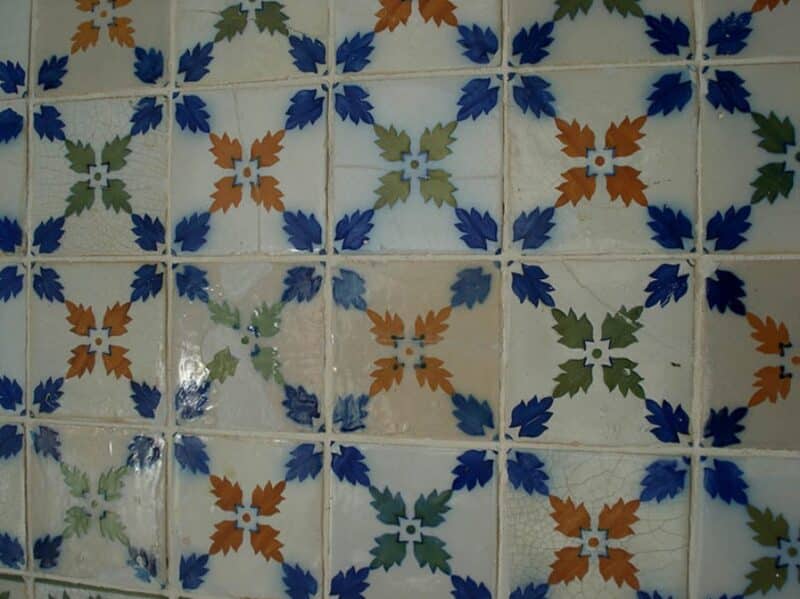 Azulejo Colonial de Fachada no Centro Histórico de São Luís do Maranhão. Azulejo Colonial de Fachada no Centro Histórico de São Luís do Maranhão.