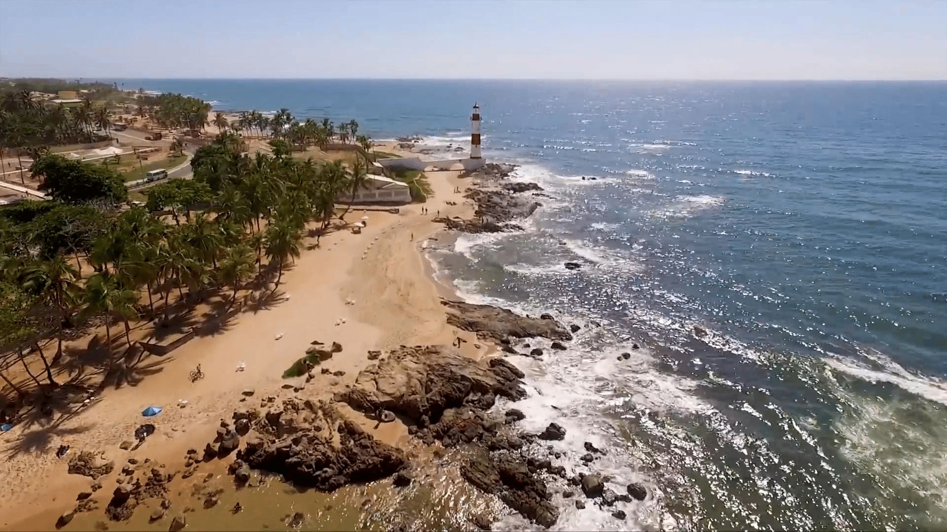 Praia de Itapuã em Salvador Praia de Itapuã em Salvador
