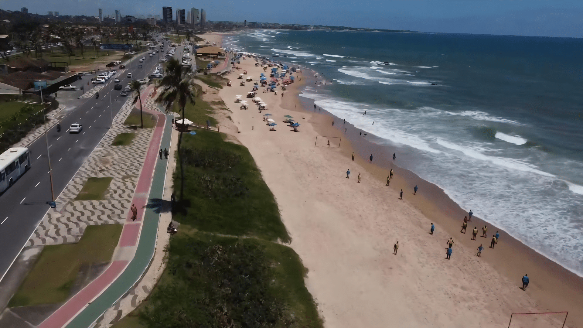 Praia de Jaguaribe em Salvador Praia de Jaguaribe em Salvador