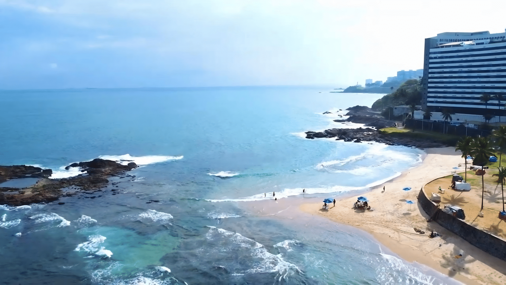 Praia de Ondina em Salvador Praia de Ondina em Salvador