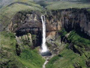 Cachoeira da Fumaça na Chapada Diamantina
