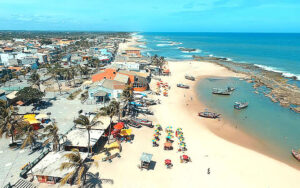 Costa de Camaçari na Bahia