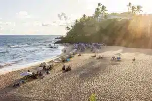 Praia da Paciência em Salvador BA