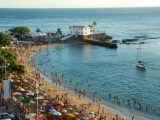 Praia do Porto da Barra em Salvador