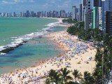 Praia de Boa Viagem em Recife