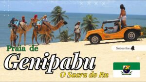 Dunas e Praia de Genipabu no RN