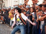 Olodum homenageia Michael Jackson no Pelourinho, Salvador