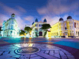 Praça do Marco Zero em Recife PE