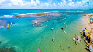 Praia da Vila de Porto de Galinhas PE