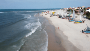 Praia da Caponga em Cascavel