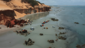 Praia de Ponta Grossa em Aracati