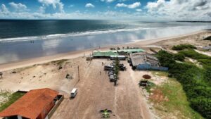 Praia do Peito de Moça em Luís Correia no Piauí