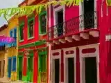 Casas coloridas em Olinda PE