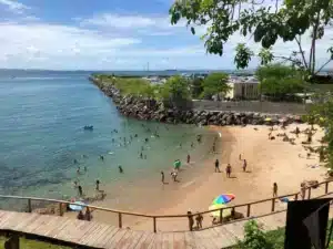 Praia do MAM em Salvador BA