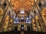 Detalhes dos altares e o interior da Catedral Basílica de Salvador BA