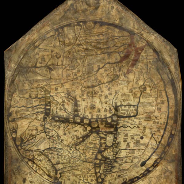 mapa de Hereford