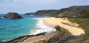 Praia do Leão em Fernando de Noronha
