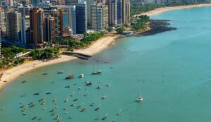 Praia do Mucuripe em Fortaleza