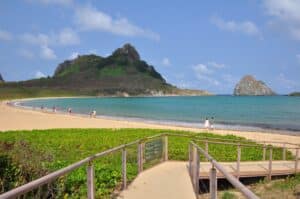 Praia do Sueste em Fernando de Noronha