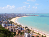 Praia de Cabo Branco em João Pessoa PB